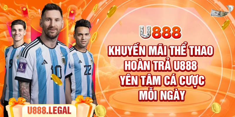 Khuyến Mãi Thể Thao Hoàn Trả U888 - Yên Tâm Cá Cược Mỗi Ngày